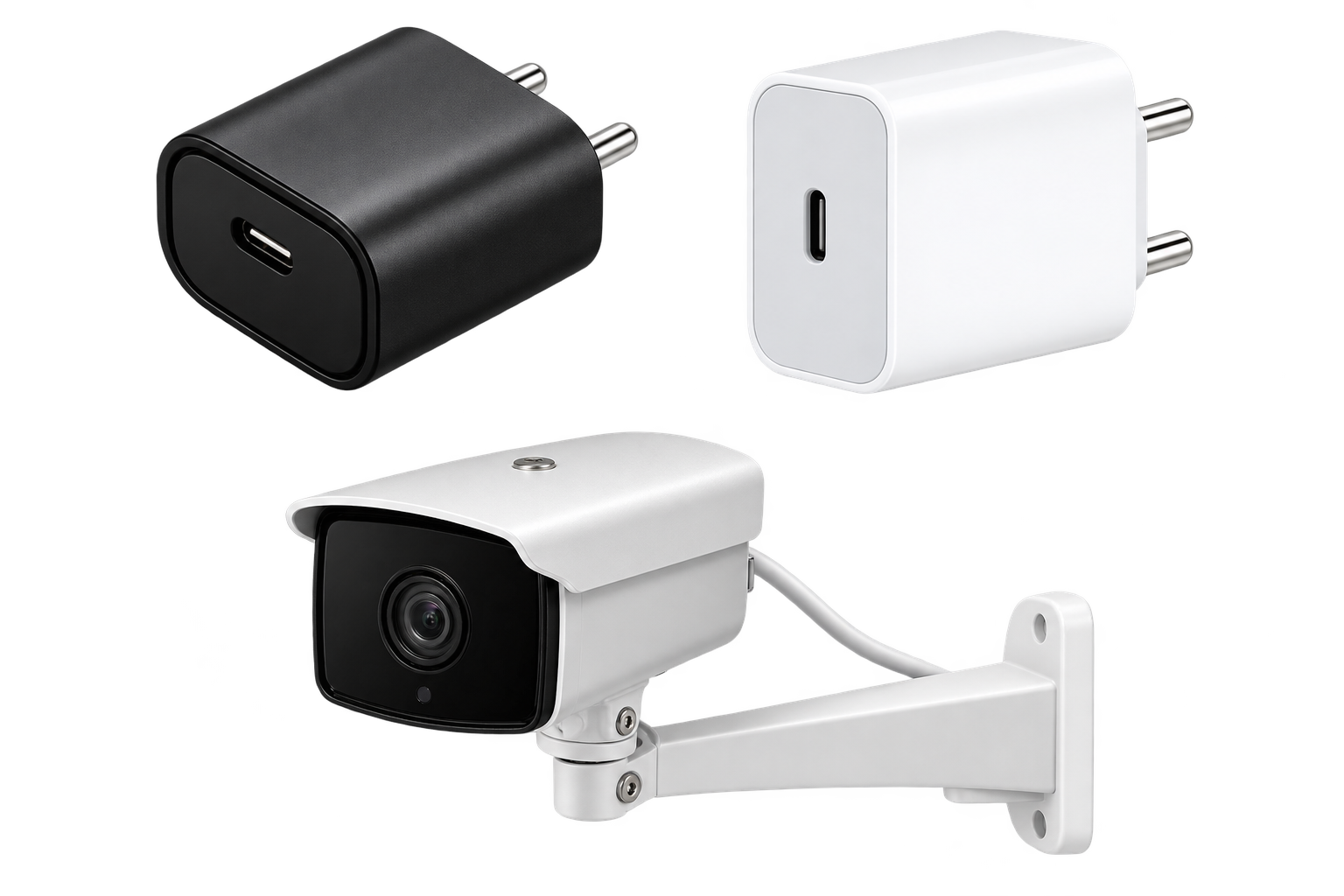 Chargers & CCTV housings