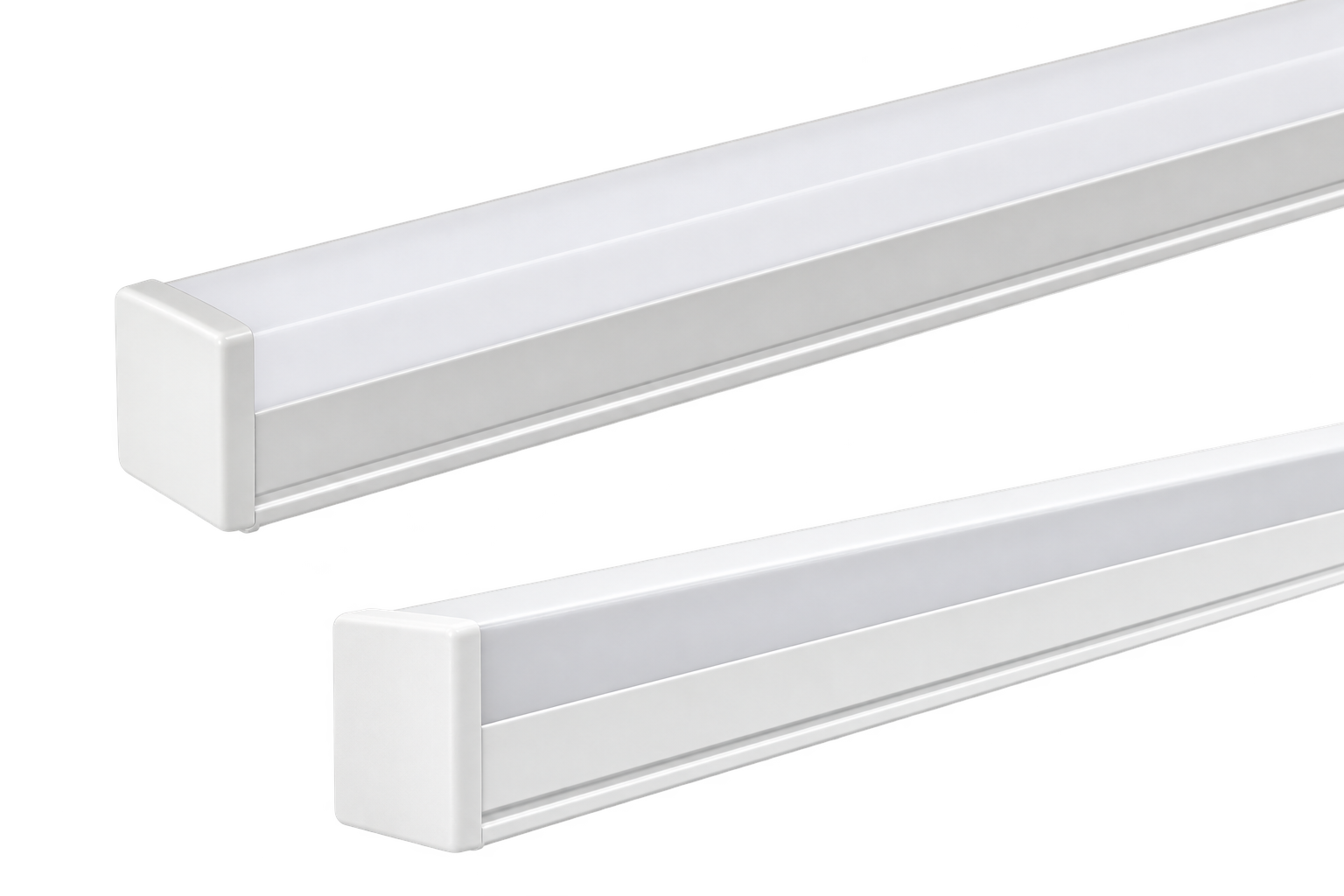 LED batten housings